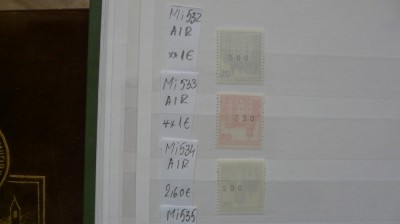 GERMANIA BERLIN 1977-1982 UZUALE ,CASTELE SI CETATTI , TIMBRE DIN ROLE CU NUMAR foto