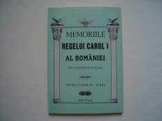 Memoriile regelui Carol I al Romaniei (de un martor ocular) (volumul VIII)