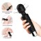 ARMONY - POȘTAȘ MASAGER &amp; VIBRATOR CAP SUPER FLEXIBIL NEGRU