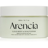 Arencia Fresh Cloud Geranium &amp; Primrose crema delicata pentru exfoliere pentru corp si par 260 g