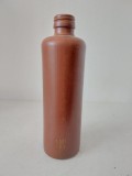Sticla de ceramica gresie, vintage, 0.35l, 21cm inaltime x cca 6cm diametru