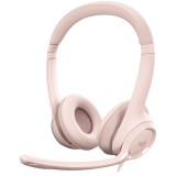 LOGITECH H390 Corded Headset - ROSE - USB &amp;quot;981-001281&amp;quot; (timbru verde 0.8 lei)