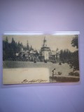 Carte postala Sinaia, Castelul Peles, 20 septembrie 1901, circulata