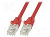 Cablu patch cord, Cat 6, lungime 1.5m, U/UTP, LOGILINK - CP2044U