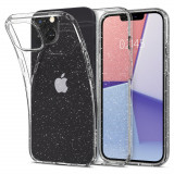 Cumpara ieftin Husa pentru iPhone 13, Spigen Liquid Crystal Glitter, Crystal Quartz