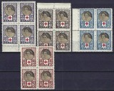Romania 1945 - Lp 165 - CRUCEA ROSIE - bloc de 4 - MNH 1