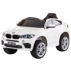 Masinuta electrica Chipolino BMW X6 white cu roti EVA foto