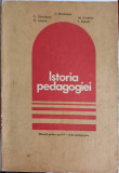 ISTORIA PEDAGOGIEI. MANUAL PENTRU ANUL V - LICEE PEDAGOGICE-ST. BARSANESCU, S. CERNICHEVICI, O. IONESCU, M. CIMP