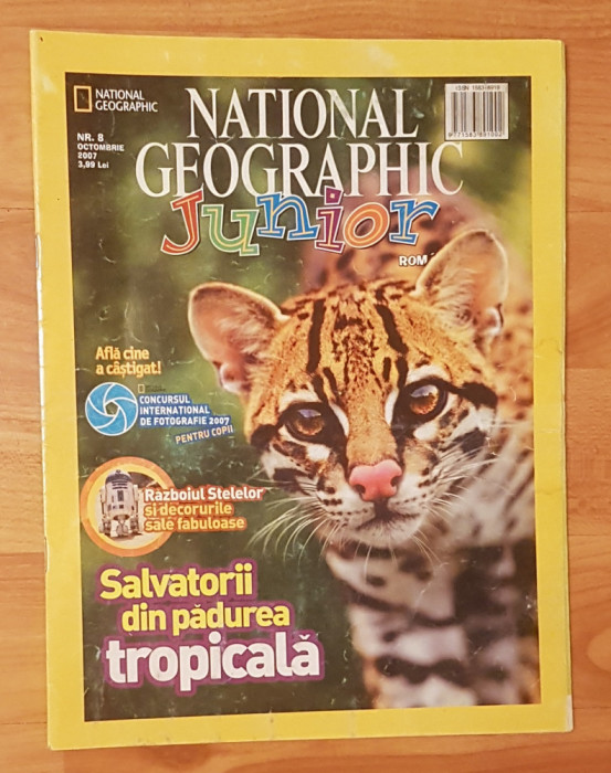 National Geographic Junior Nr. 8 - octombrie 2007