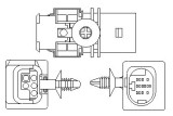 MAGNETI MARELLI 466016355177 Sonda Lambda