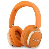 Handsfree Bluetooth Guess Rectangle Metal Script, A2DP, Portocaliu