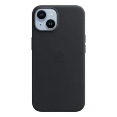 Husa Cover Leather Case Magsafe pentru iPhone 14 MPP43ZM/A Midnight foto