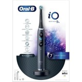 Cumpara ieftin Periuta de dinti electrica Oral-B iO9 cu Tehnologie Magnetica si Micro-Vibratii, Inteligenta artificiala, Display led, Senzor de presiune Smart,