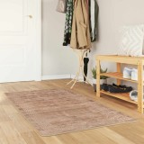 vidaXL Covor Runner MARSA Alb 80 x 100 cm Poliester și PVC 42023308