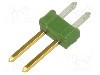 Conector 2 pini, seria AMPMODU MOD II, pas pini 2.54mm, TE Connectivity - 826632-1