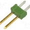 Conector 2 pini, seria AMPMODU MOD II, pas pini 2.54mm, TE Connectivity - 826632-1
