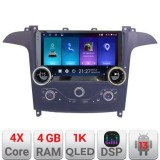 Navigatie Ford S-max 2006-2014 Edotec Incell 1K 10.5 inch 4+64 carplay android auto radio internet KIT-smax-navi+EDT-E211-RK CarStore Technology
