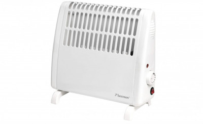 Radiator electric Bestron, aparat de incalzire cu termostat, IP24, 400 wati, alb - RESIGILAT foto