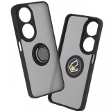 Lemontti Husa Glinth Honor X7b / X7b 5G / 90 Smart Negru