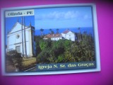 HOPCT 7211 IGREJA N SR DAS GRACAS-OLINDA PE -BRAZILIA-AMERICA DE SUD -NECIRCULATA, Printata