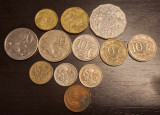 Lot 12 monede diferite Australia, Australia si Oceania