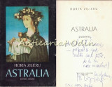 Australia - Horia Zilieru - Autograf &amp; Dedicatie - Poeme de Dragoste - Editura Junimea 1976 - Carte Raritate