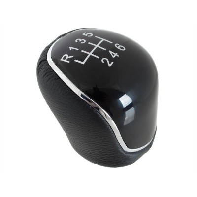 Nuca schimbator de viteze, Modecar, 6 trepte, Compatibil Citroen C-Crosser 2007-, Negru foto