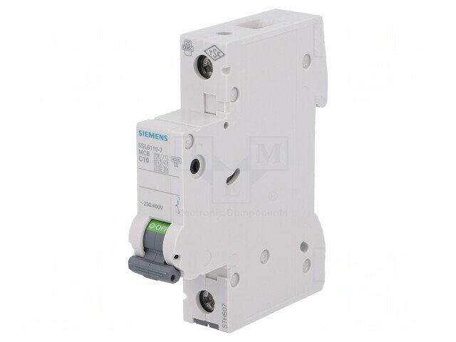 &Icirc;ntrerupător Supracurent 230V 10A Poli 1 C