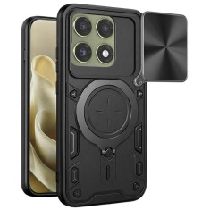 Husa Motorola Edge 70 Pro Asteroid GSM CamGuard Pro, negru
