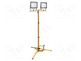 Lampă de lucru Goobay 6500K IP65 8500lm 2x50W 2,5m