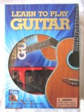 &quot;Learn to Play GUITAR&quot; Kit pentru chitara: manual (in lb. engleza) + 2 pene + capo + cordon. Nou, pachet sigilat