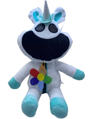 Jucarie de plus Smiling Critters Unicorn Poppy Playtime 45 cm foto