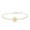 Bratara Aur 14K Banut Personalizabila, Lant Aur Galben, 15+2cm, 10mm, 2g