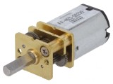 Motor DC 6V cu Transmisie și Ax Crestătură D 50rpm