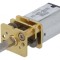 Motor DC 6V cu Transmisie ?i Ax Crestatura D 50rpm