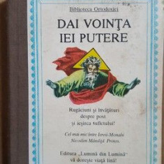 Dai vointa, iei putere. Rugaciuni si invataturi despre post si iesirea sufletului