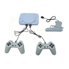 Consola jocuri retro pentru televizor, cu 2 joystick-uri , pistol, cablu AV 1m, jocuri integrate in consola