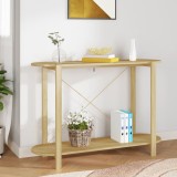 vidaXL Măsuță consolă, 110x38x75 cm, lemn prelucrat 345692