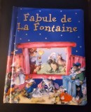 Fabule de La Fontaine / Fabulas de La Fontaine, carte cu fereastră, rom&acirc;nă, spaniolă