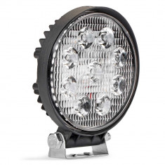 Proiector LED pentru Off-Road, ATV, SSV, culoare 6500K, LED FLOOD, 27W, tensiune 9 - 36V, diametru Ø110 mm