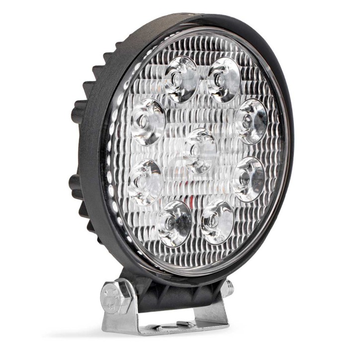 Proiector LED pentru Off-Road, ATV, SSV, culoare 6500K, LED FLOOD, 27W, tensiune 9 - 36V, diametru &Oslash;110 mm