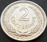 Cumpara ieftin Moneda exotica 2 CENTESIMOS - URUGUAY anul 1953 *cod 4842, America Centrala si de Sud