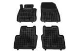Set covorase auto din cauciuc Mazda 2 (Dj) 07.2014-; negre, 4 bucati