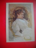 HOPCT 23010 PORTRET REPINA -MUZEUL ERMITAJ- I REPIN 1844-1930 --RUSIA- -CP PICTURA -NECIRCULATA