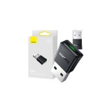 Baseus Vezet&eacute;k n&eacute;lk&uuml;li adapter fekete BA07