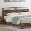 Tăblie de depozitare Stejar afumat 180 cm Lemn compozit