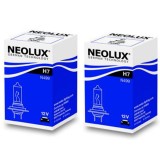 Cumpara ieftin Bec Far Auto Neolux H7 12V 55W, Soclu PX26D, Halogen, Set 2 Bucati