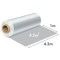 Folie constructii 4,2 m latime, natur premium- 120 microni
