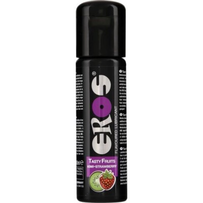 EROS - TASTY FRUITS FLAVOURED LUBRICANT KIWI-STRAWBERRY 100 ML foto