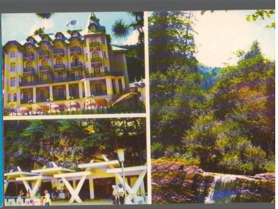 CPI B14957 - CARTE POSTALA - SLANIC MOLDOVA. VILA B.N.R., IZVORUL 1, CASCADA foto